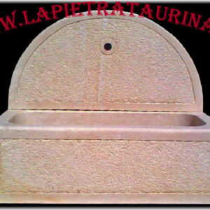 Lavello in pietra lavica