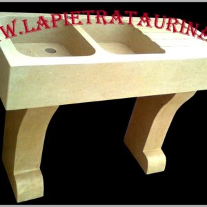 Lavelli in pietra per terrazzi