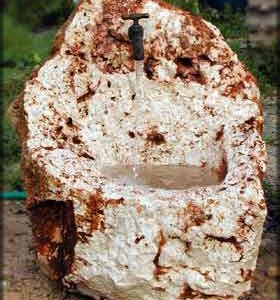 fontane in pietra dura da giardino