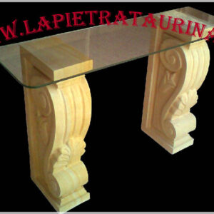 Consolle in pietra leccese