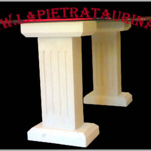 Bancone da esposizione per negozio in pietra leccese