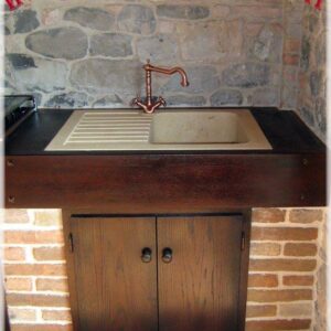 Lavelli in pietra per cucine di grandi dimensioni