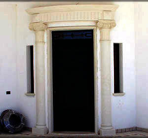 Rivestimento per ingresso in pietra