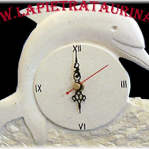 orologio pietra delfino