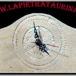 Orologio in pietra leccese onda