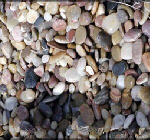 Ciottoli colorati di fiume in pietra dura