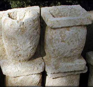 Vasi da giardino in pietra per fiori e piante