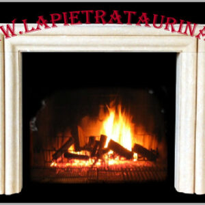 Cornice in pietra per caminetti da esterno